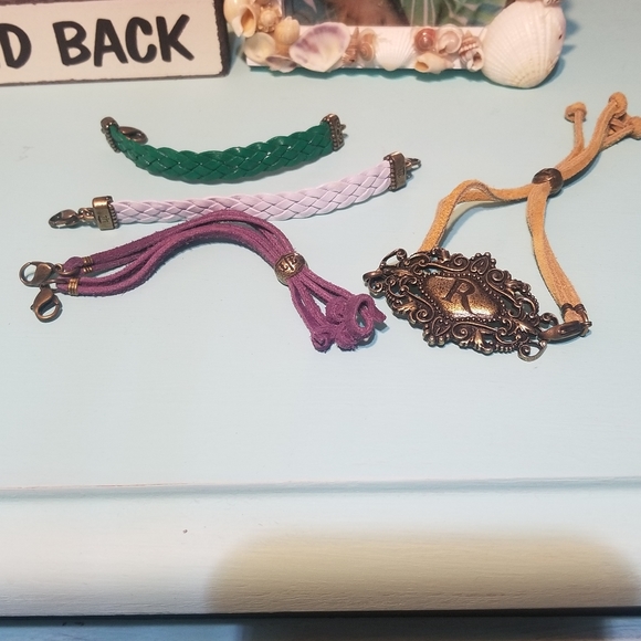 Vintage initial R changeable bracelet - Picture 6 of 6